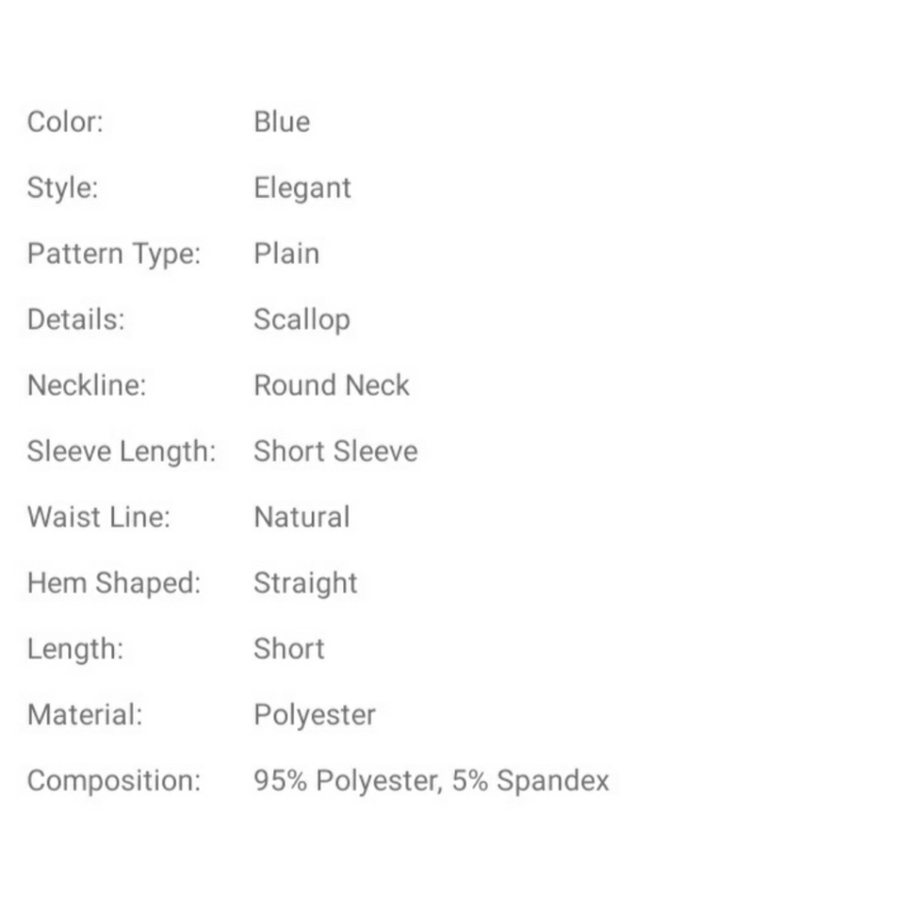NEW Plus Blue Tunic Dress - Picture 2 of 3